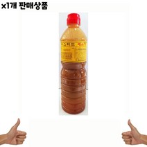 식자재 도매) 머스타드소소 매운맛(맛샘 1Kg) 1개, 1, 본상품선택