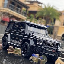 쥐바겐 벤츠 g700 g65 suv 합금 자동차 모델 다이 캐스트 시뮬레이션 금속 장난감 오프로드 차량 자동차 모델 사운드 라이트 컬렉션 어린이 선물, 검은 색