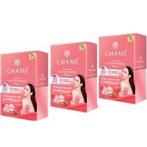 3박스. Chame 가수분해된 콜라겐 트리펩타이드 플러스 10 봉지, 한개옵션0
