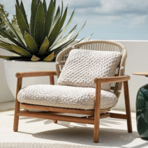 야외 라탄 의자 테이블 쿠션 세트 루프탑 호텔 펜션, 콤비네이션싱글 하이백소파물푸레나무