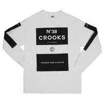 [롤스트릿] 크룩스앤캐슬 BLOCKS 38 LS TEE - WHT(1510111)