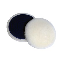 카프로 컷&샤인 울 패드 노쿠션 폴리싱 천연 양모 컷팅 패드, 5인치