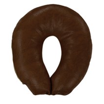 업소용 U자형 레자 솜 베개, U자 솜 베개_레자(진밤)