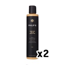필립비 포에버 샤인 우드 샴푸 220ml 2개(탄력 윤기 모발)