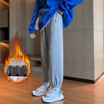 여성 기모 조거 팬츠 융 하체비만 키작녀 오버핏 츄리닝 조커 바지