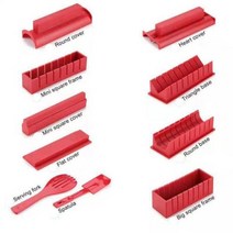 김밥 스시 초밥 만드는 마는 삼각 자동 기계 만들기 키트 롤 메이커 쌀 금형 주방 도구 일본 요리 가제트 개세트, 02
