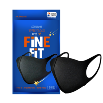 맑은나라 파인 핏 연예인마스크 STAR-line fit 3매입 V라인 3D입체형, 10팩(3매입)