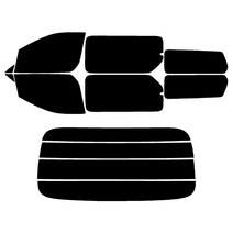 현대 그랜드스타렉스 (07년~21년) 측후면 썬팅필름, 5밴 통유리 글라스, RTF-4S 15 (중간)