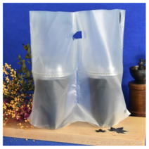 커피비닐캐리어 무지 2구 중형(16-20oz) 200매 15+1, 1개, 1000매