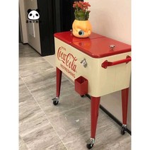 콜라 아이스박스 캐비닛 빈티지, 1