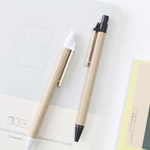 종이 볼펜 날씨맑음 / 재생 크라프트지를 활용한 볼펜, 검정