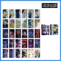 54 개대 KPOP MONSTA X 앨범 모양의 사랑 Lomo 카드 Photocards 사진 엽서 Kpop 팬 선물, 30pcs-MONSTA X