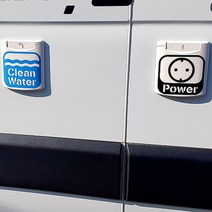 [바보사랑] 캠핑카 카라반 포트 커버 스티커, 디자인선택:멀티커버 / 사이즈선택:8센치