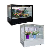 꽃 냉장고 꽃쇼케이스 진열장 꽃집냉장고 UKGS-1500F, UKGS-1500F 블랙, 주백색-내츄럴화이트