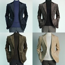 브랜드라인 코듀로이 골덴 가을 겨울 남성 남자 콤비 자켓 마이 블레이저 정장자켓