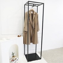 코코디피 연화 철판 옷가게 디스플레이 옷걸이 디자인 맞춤 행거 주문제작, 옐로우