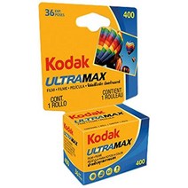 코닥 603 4078 울트라맥스 400 컬러 네거티브 필름 SO 35mm 36 노출 카드