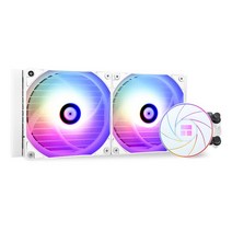 열교환기 커스텀수냉 Thermalright-겨울왕국 mtte 240 ARGB CPU 워터 쿨러 컴퓨터 냉각 액체 팬 라디에이, 01 Frozen Notte 240 WH