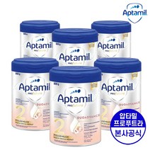 [해외직구][압타밀] 프로푸트라 듀오어드밴스 2단계 800g 6개묶음 / 독일내수용 / 최신제조일자