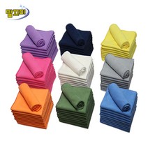 말끄미 국산 극세사 선샤인 고급행주10P 요술 주방 카페 극세사 손걸레 30x30, 10개