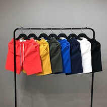 맨스토리 남자 빅사이즈 텐션짱 데일리 린넨 컬러 반바지