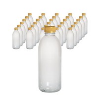 우유 페트병 골드, 1L, 184개