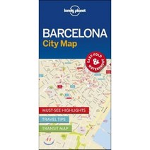 Lonely Planet Barcelonacity Map