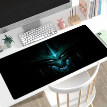 책상패드디아블로 3 마우스 패드 게임용 XL 컴퓨터 맞춤형 대형 데스크 매트 미끄럼 방지 카펫 소프트