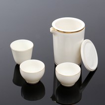 [순수] 차생활 휴대용 다기세트 3인 찻잔세트 다기찻잔, 상세 참조, 상세페이지 참조