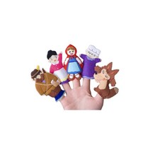 빨간모자 구연동화 손가락인형 세트