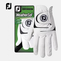 WeatherSof 풋조이 양가죽 골프장갑 남녀공용, 25, 오른손