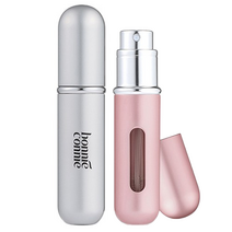 보니코니 향수공병 휴대용 리필 용기 5ml 2개 (혼합), 실버, 핑크