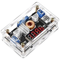 DC-DC 벅 전원 공급 모듈 LM2596 DC 벅 컨버터 5V-36V의 1.25-32V 스텝 다운 전압 조정기 안정제 3A 5A, 푸른, 하나