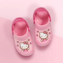 프로월드컵키즈 헬로키티 러브 EVA키즈샌들 크록스 (PK)