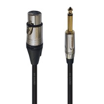신형 국산 수제작 마이크케이블 마이크선 XLR TS, 캐논(암)-55(수)/10m
