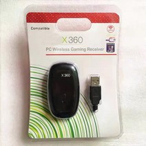 엑스박스패드4세대 xbox 조이스틱 Xbox 360 XBOX360 무선 컨트롤러 어댑터에 대한 새로운 PC 게, 한개옵션1, 02 Black