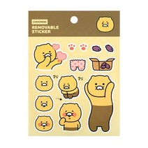 춘식이 멀티 데코 리무버블 스티커 1개