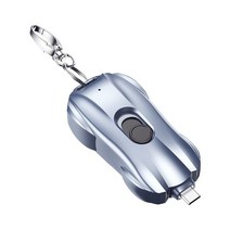 미니 보조 배터리 도킹 자동차 가벼운 휴대용 소형 여행용 뜨거운 판매 1500mAh 유형-C 보조베터리 키 체인 비상 충전기 안드로이드 스마트 폰 자동 시작, [04] Pink for iPhone
