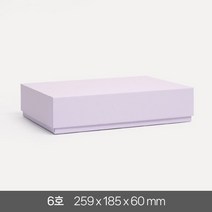 고급 선물 상자 싸바리 박스 패키지 기프트 포장 무지 국산 답례품 케이스, 라벤더, 6호 (259x185x60mm)