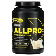 ALLMAX Sport ALLPRO Advanced Protein Vanilla 3.2 lb (1 453 g), 1.5 lb
