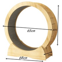 캣휠 고양이 런닝 운동기구 장난감 저소음 스크래쳐, A