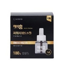 해피홈 블랙에디션 파워리퀴드S액 리필 45일 4p, 100ml, 3개