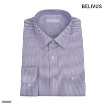 [빌리버스] 남자 긴팔 셔츠 BSH211 체크 일반핏 캐주얼 정장 남방