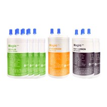 [필터테크] WPU-A630CRESL 1년세트 정수기필터호환 프리미엄플러스 단방향 3인치, 상세 설명 참조