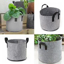 그로우백 2개 35X30CM 원형화분 텃밭용화분 천화분