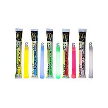 50개의 산업용 등급 글로우 스틱/울트라 브라이트 라이트 스틱 - 캠핑 액세서리 허리케인 용품 지진 생존 키트 등을 위한 비상 조명 12시간 이상 지속(멀티 컬러)