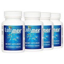 헬스 보충제 LutiMax Luteolin Complex w/Rutin Supplement - for Brain Health Muscle & Immune Support Rutin, 120 Count (Pack of 4)