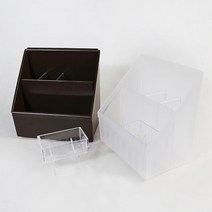 지저분한 책상정리 문구용품 펜꽂이 공부방 대학원 서재 보관함 작업실 트레이, 스노우