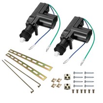 자동차 원격시동 스마트키 경보기 2Pcs 12V 2 와이어 범용 자동차 도어 전원 중앙 잠금 모터 키트 액추에이, 한개옵션0