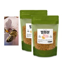 꿀벌 벌꿀화분 효능 먹는화분 스페인산 꽃가루 비폴렌 먹는법 500g 2팩